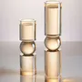 Objets design - Bougeoir en cristal coloré - OTTAVIANI