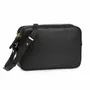 Objets design - Sac bandoulière en cuir véritable noir - OTTAVIANI