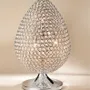 Design objects - Lamp in metal and crystals "The egg of diamond" - OTTAVIANI