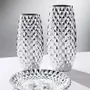 Objets design - Centre de table avec « Diamant » argenté - OTTAVIANI