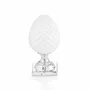 Objets design - Pomme de pin ornée d'un « diamant » en argent et émail - OTTAVIANI