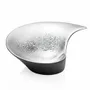 Objets design - Centre de table avec inscription « Ayum » argentée et noire mate - OTTAVIANI