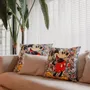 Coussins textile - Housse de coussin décoratif Mickey 45 x 45 - Design by Anne Mondy - ARTDECORIS