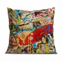 Fabric cushions - Van Decorative Pillow 45 x 45 - Design by Anne Mondy - ARTDECORIS