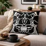 Coussins textile - Housse de coussin décoratif Black Misu 45 x 45 - Design by BRASS - ARTDECORIS