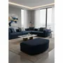 Ottomans - ROMA blue bean bag - EMPREINTE DU TEMPS