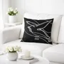 Coussins textile - Housse de coussin décoratif Black Colombes  45 x 45 - Design by BRASS - ARTDECORIS