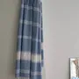 Bath towels - hammam towel Organic blue/white - OTTOMANIA