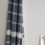 Bath towels - hammam towel Organic navy blue/white - OTTOMANIA