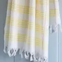 Bath towels - hammam towel Organic yellow - OTTOMANIA