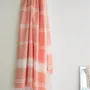 Bath towels - hammam towel Organic peach/white - OTTOMANIA