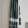 Other bath linens - hammam towel pine green/white - OTTOMANIA