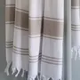 Other bath linens - hammam towel white/grey-beige - OTTOMANIA