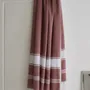 Other bath linens - hammam towel chocolate/white - OTTOMANIA