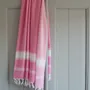 Other bath linens - hammam towel sorbet pink/white - OTTOMANIA