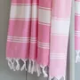 Other bath linens - hammam towel sorbet pink/white - OTTOMANIA