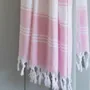 Other bath linens - hammam towel pink/white - OTTOMANIA
