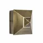 Wall lamps - Stud Wall Sconce, geometric wall light, brass dark bronze - DUISTT