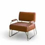 Lounge chairs for hospitalities & contracts - Apollo Armchair in Stainless Steel - DUISTT