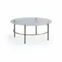 Coffee tables - TRIO of bubble glass coffee tables - EMPREINTE DU TEMPS