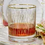Verres - Verres à whisky dorés 6 pièces Bloom Gold-BGE - COMBI POLAND GLASS DECORATOR