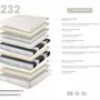 Literie pour hôtels - Matelas hybride en latex naturel avec mini ressorts et ressorts ensachés 7 zones 180x200 - ANGEL CERDÁ
