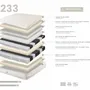 Hotel bedding - Hybrid mattress with natural latex, mini springs and 7-zone pocket springs 160x200 - ANGEL CERDÁ