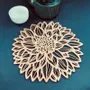 Objets de décoration - Dessous de plat XL - Dahlia - LA COUR DU JUCH