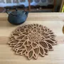 Objets de décoration - Dessous de plat XL - Dahlia - LA COUR DU JUCH