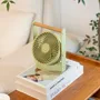 Design objects - Lyra Portable Fan Olive Green - GINGKO DESIGN