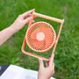 Design objects - Lyra Portable Fan Burnt Peach - GINGKO DESIGN