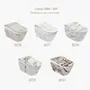 Céramique - Marbre Emotion Blanc Series (M26,M27,M28,M29,M30) – Toilet - ARTOLETTA® MAISON COLLECTION
