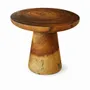 Tables basses - Table basse en SUAR diamètre 60 cm - EMPREINTE DU TEMPS
