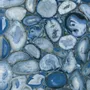 Revêtements sols intérieurs - Grès Cérame Effet Marbre Agate Bleu Brillant 60X120 - EABE1503 (Ceramishop.fr) - CERAMISHOP