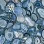 Revêtements sols intérieurs - Grès Cérame Effet Marbre Agate Bleu Brillant 60X120 - EABE1503 (Ceramishop.fr) - CERAMISHOP