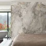 Indoor floor coverings - Glossy Cloudy Marble Effect Porcelain Stoneware 60X120 - EAMC201 (Ceramishop.fr) - CERAMISHOP