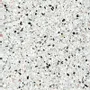 Indoor floor coverings - White Terrazzo Stone Effect Porcelain Stoneware 60X120 - EMYW1126 (Ceramishop.fr) - CERAMISHOP