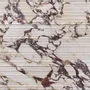 Indoor floor coverings - Matte Purple Calacatta Effect Porcelain Stoneware Cladding Rt 60X120 - ECVF1551 (Ceramishop.fr) - CERAMISHOP