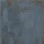 Revêtements sols intérieurs - Grès Cérame Effet Métal Oxydé Bleu 60X60 - EFBE059 (Ceramishop.fr) - CERAMISHOP