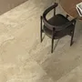 Indoor floor coverings - Marble Effect Travertine Soft Beige Matt Porcelain Stoneware 60X60 - ENSA144 (Ceramishop.fr) - CERAMISHOP