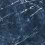 Indoor floor coverings - Glossy Ocean Blue Marble Effect Porcelain Stoneware 60X120 - EROS208 (Ceramishop.fr) - CERAMISHOP