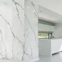 Indoor floor coverings - Glossy White Statuary Marble Effect Porcelain Stoneware 60X120 - ESSU179 (Ceramishop.fr) - CERAMISHOP