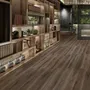 Indoor floor coverings - Dark Brown Wood Effect Porcelain Stoneware 20X120 - EWKM1454 (Ceramishop.fr) - CERAMISHOP