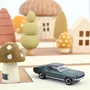 Jouets enfants - Ford Mustang Fastback 1968 Vert Satin métallisé Jet-car 1/43 - NOREV