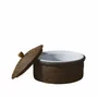 Plats et saladiers - Boulanger rond en rotin avec couvercle - KING ZOO
