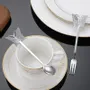 Flatware - Butterfly fork - Tapas & dessert - 4 colors - SOSTRAW & SMARTTHINGS