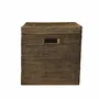 Baskets - Square Rattan Side Table - KING ZOO