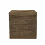 Baskets - Square Rattan Side Table - KING ZOO