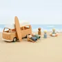 Jouets enfants - Volkswagen Combi T2 Jaune Plastigam 1/24 - NOREV