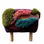 Unique pieces - End-of-couch bean bag, wool and cotton, VOLUPTE - ATELIER SAGRADO